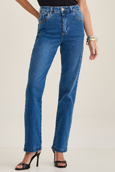 Calça Jeans Reta Ariana Leblanc