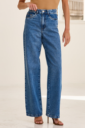 Calça Jeans Reta Jade York 