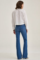 Calça Jeans Flare Dani Lombardi
