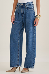 Calça Jeans Balloon Wide Diane