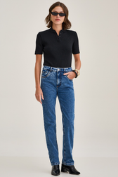 Calça Jeans Reta Cris Nassif