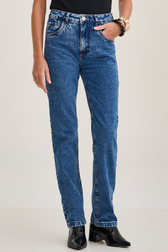 Calça Jeans Reta Cris Nassif
