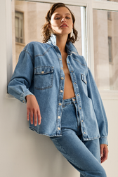 Camisa Jeans Over Kate