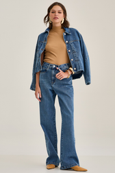 Calça Jeans Reta Jade Santinello