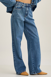 Calça Jeans Reta Jade Santinello