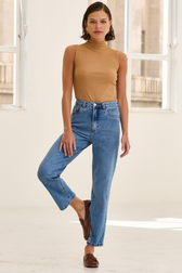 Calça Jeans Reta Briana Stevens