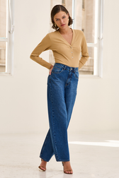 Calça Jeans Barrel Lia