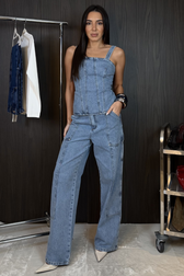 Calça Jeans Reta Mika