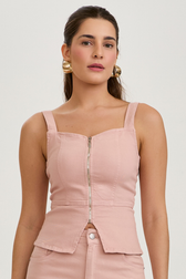 Blusa Alice Blush