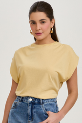 Blusa Mielli Vanilla
