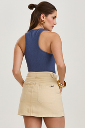 Short Saia Carpenter Carly Vanilla
