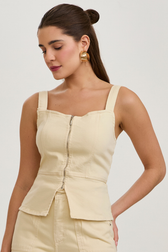 Blusa Alice Vanilla