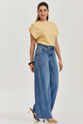 Calça Jeans Baggy Aria Savoy