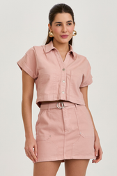 Short Saia Carpenter Carly Blush
