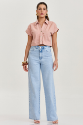 Calça Jeans Reta Jade Gianni