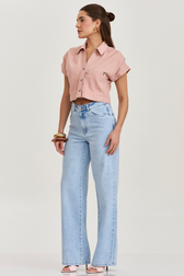 Calça Jeans Reta Jade Gianni
