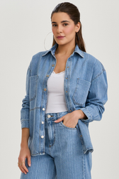Camisa Over Zoe Soft Listras