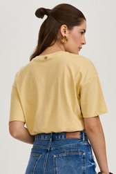 T-Shirt Cropped Kaila Vanilla