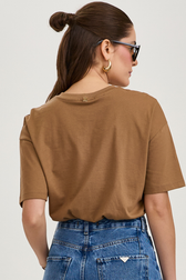 T-Shirt Cropped Kaila Toffee