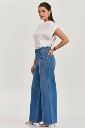Calça Jeans Super Wide Lica