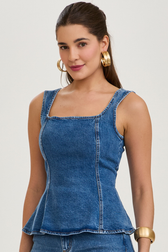 Corselet Jeans Ligia