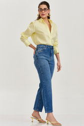 Calça Jeans Reta Briana Baudin