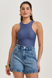 Short Jeans Alto Cindy Lancaster