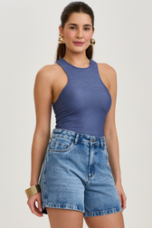 Short Jeans Alto Cindy Lancaster