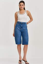 Jorts Jeans Balloon Alta Haze