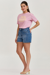 Bermuda Jeans Media Layla Piquet 