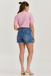 Bermuda Jeans Media Layla Piquet 