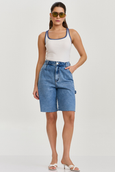 Bermuda Jeans Relaxed Demi
