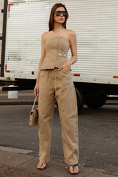 Calça Balloon Lilla Toffee