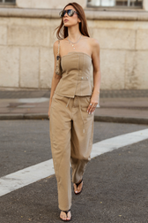 Calça Balloon Lilla Toffee