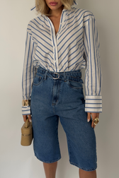 Jorts Jeans Balloon Alta Haze