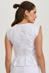 Blusa Vanessa White