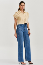 Calça Jeans Reta Jade Haverot