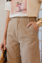 Calça Balloon Carpenter Dahlia Toffee