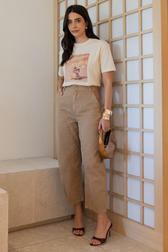 Calça Balloon Carpenter Dahlia Toffee
