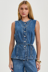 Blusa Jeans Helene