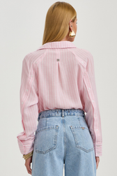 Camisa Paula Listras Blush