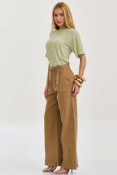 Calça Reta Vivi Toffee