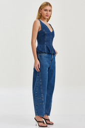 Calça Jeans Balloon Ariane