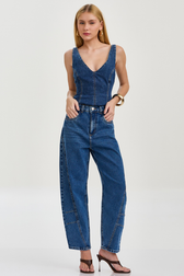 Calça Jeans Balloon Ariane