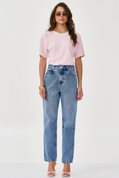 Calça Jeans Reta Zayra Benedetti