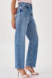 Calça Jeans Reta Zayra Benedetti