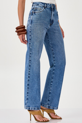 Calça Jeans Wide Leg Thassia Walker