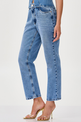 Calça Jeans Reta Silvia Lorran