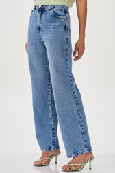 Calça Jeans Wide Leg Thassia Herrera