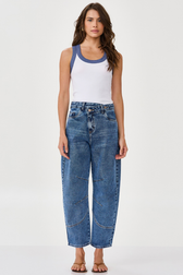 Calça Jeans Balloon Alta Celina
